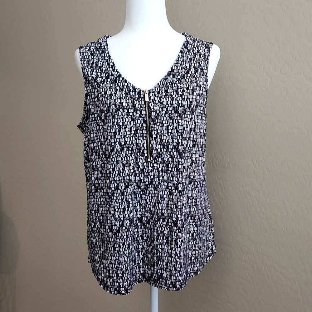 Ellen Tracy Sleeveless Blouse - Size Large